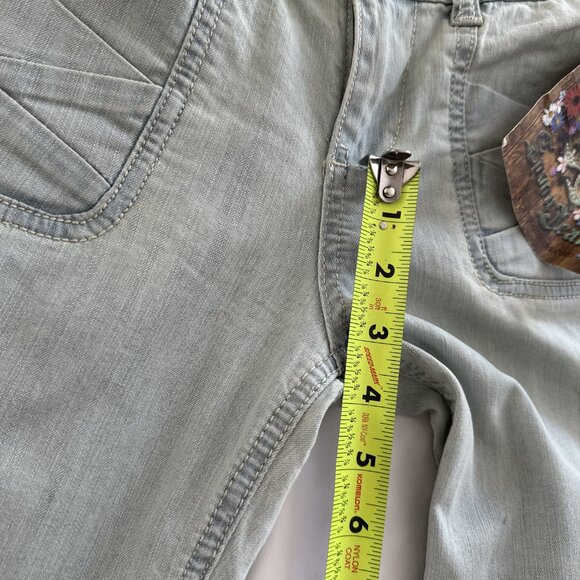 NWT Spoon Jeans Juniors 13 – Light Wash Wide Leg Stretch Denim - Picture 8 of 9